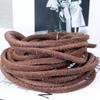 Diy First Layer, Frosted Frizzy Surface, Yak Cowhide Rope, Cowhide Rope 5 6 8Mm Primary Color Leather