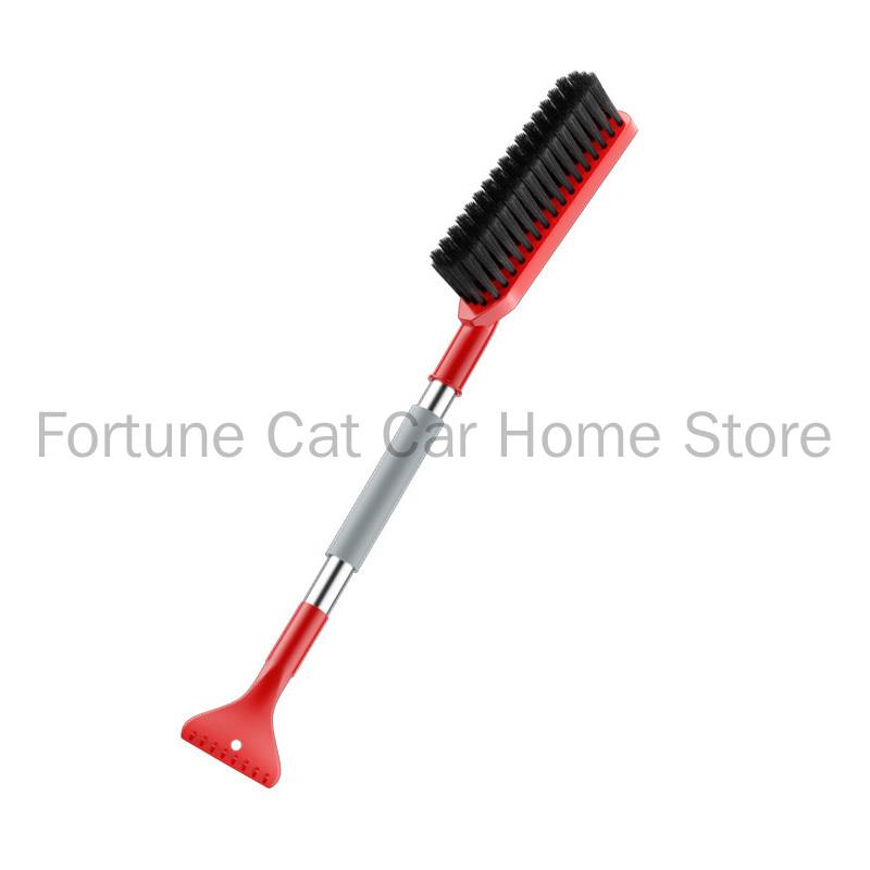 1PC Winter Car Windshield Snow Removal Tool - Detachable 2-in-1 Brush & Scraper, Ice Scraping & Snow Sweeping Accessories
