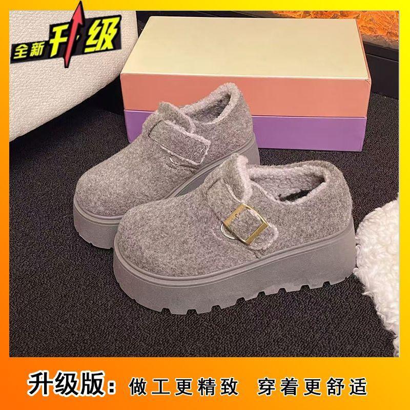 Small comfortable casual cotton shoes women s autumn design sense warm women s cotton shoes 35
