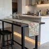 Modern Decorative Home Table Runner Nordic Cotton Linen, Soft Table Runner for Dining Table TV Stand Center Table Table Runner