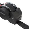 Stretching up to a maximum length of 3m Ratchet Tie Down Straps Black Trailer Straps  for Jet Ski