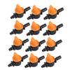 50 stücke Tropf Bewässerung Ventil 4/7mm Äußere Durchmesser 6mm/0,2 in Tropf Bewässerung Schalt Ventil für