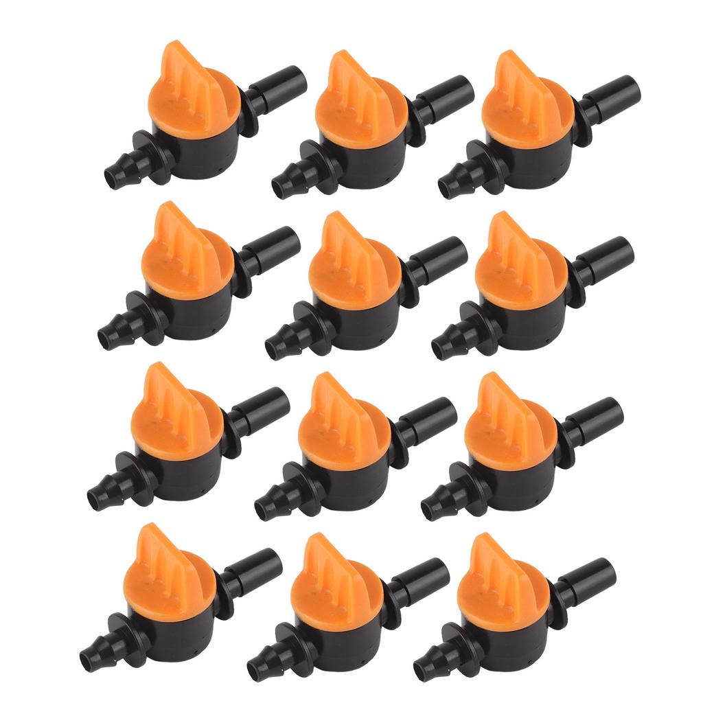 50 stücke Tropf Bewässerung Ventil 4/7mm Äußere Durchmesser 6mm/0,2 in Tropf Bewässerung Schalt Ventil für