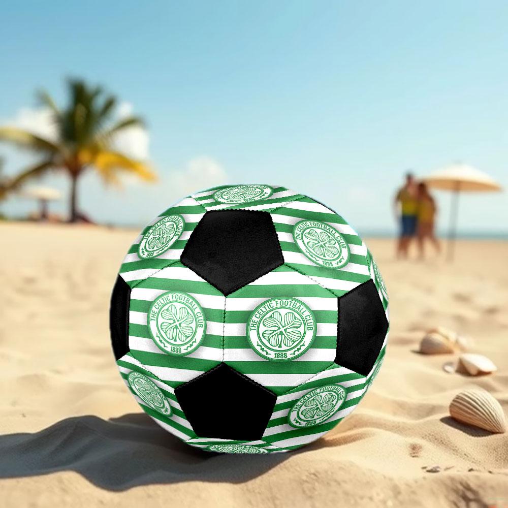 1pc Celtic Football Club Soccer Ball Size 5 Indoor Soccer Ball Fashion Colorful Backyard Game - Great For Sports Fans Gift HE1