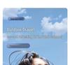 Portable High-Speed Bladeless Mini Fan with Digital Display and Cooling Ice Pack