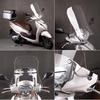 Entrotech Honda Lead 125 JK12 JF45 Dio110 JK03 JF58 Windscreen Windshield Motorcycle Windshield Front Glass Motorcycle Windshield Extension Type
