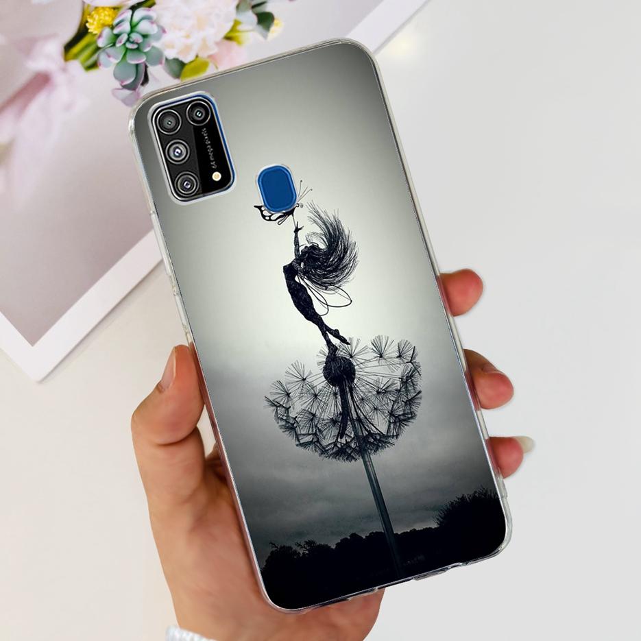 For Samsung Galaxy M31 Case SM-M315F Colorful Painted Cover Soft Slim Phone Case For Samsung M31 Prime M 31 s Galaxy M31s Fundas