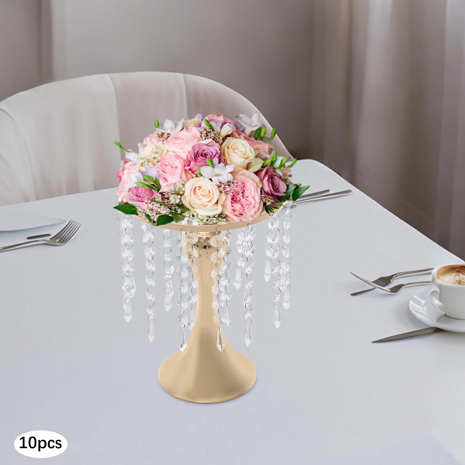 10 Подставок для цветов, Хрустальная подставка для цветов, Стойка для демонстрации цветов United States