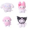 Soft And Durable Sanrio Kuromi Keychain With Plush Filling