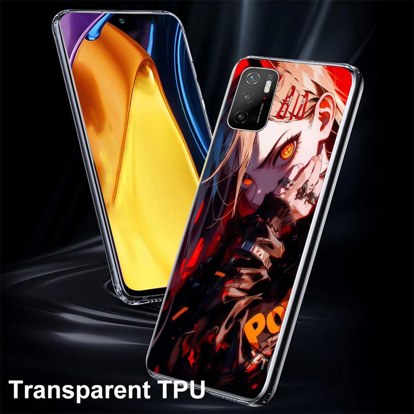 C-Chainsaw Mans Power Phone Case For Xiaomi Poco X7 X6 X5 Pro F7 Ultra Redmi 15C 15 13 13C 12 12C 10 10A 10C 9 9A 9C 9T Shell Po