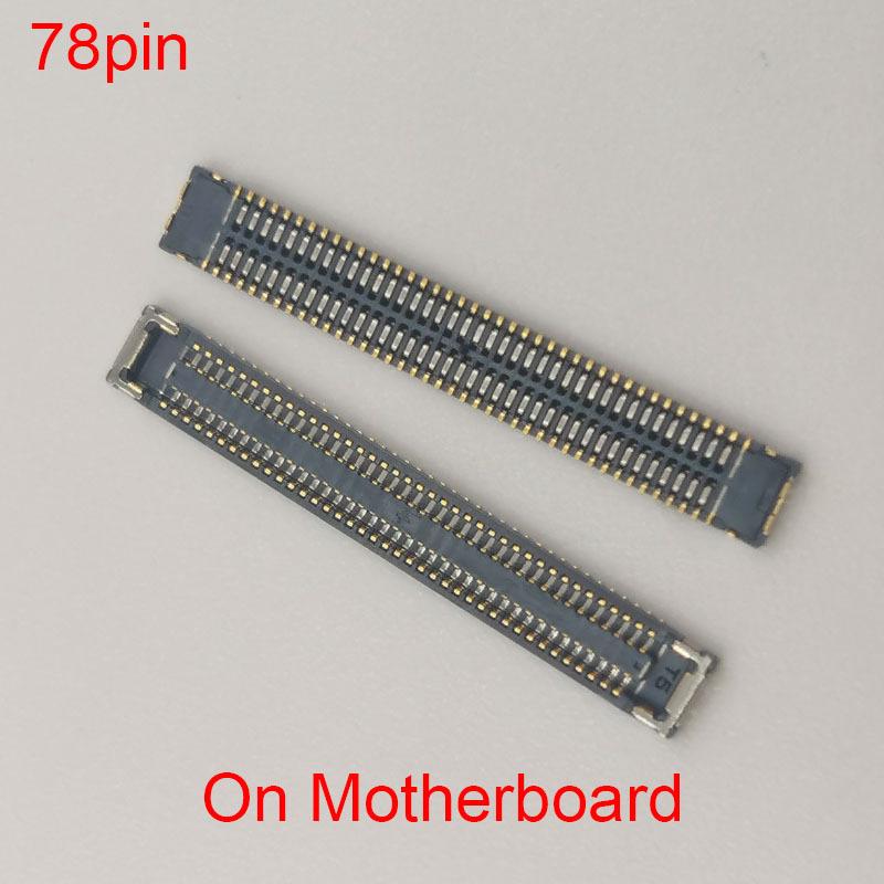 50-100 Adet 78 Pin USB Şarj Aleti FPC Konnektörü Samsung Galaxy A30S A80 A70 A40 A31 A51 A71 A41 A70S A21S A90 Şarj Dock Portu İçin