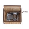 Harry Potter Engraved Wooden Music Box Vintage Storage Box Design