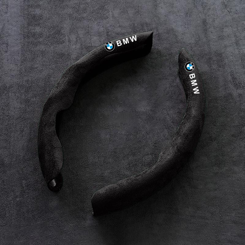 Car Anti-slip Suede Steering Wheel Cover For BMW 1 3 5 7 Series X1 X2 X3 X5 X4 X6 X7 F30 F20 F10 F34 F07 G30 G20 G32 G11 G12 F40