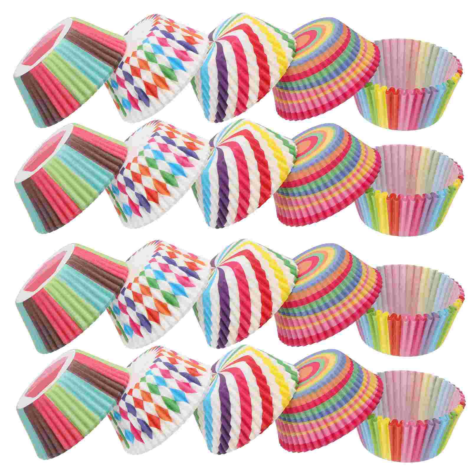 

500 шт. бумажные стаканчики коробки для тортов обертки для кексов вкладыши для выпечки обертки