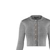 Pre Owned 2010s Ribbed Knit Cardigan 1A9MUZ