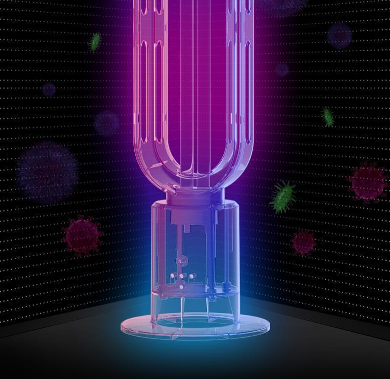 Ultraviolett-Ozon-Desodorierungslampe - Hocheffizienter mobiler Reiniger