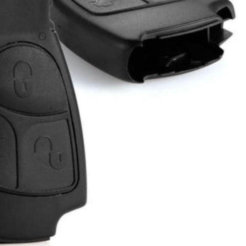 For MERCEDES BENZ C ML E CLK B W203 W204 W205 W210 W211 W212 W221 3 Buttons Car Remote Key Protector Durable Shell Case Cover