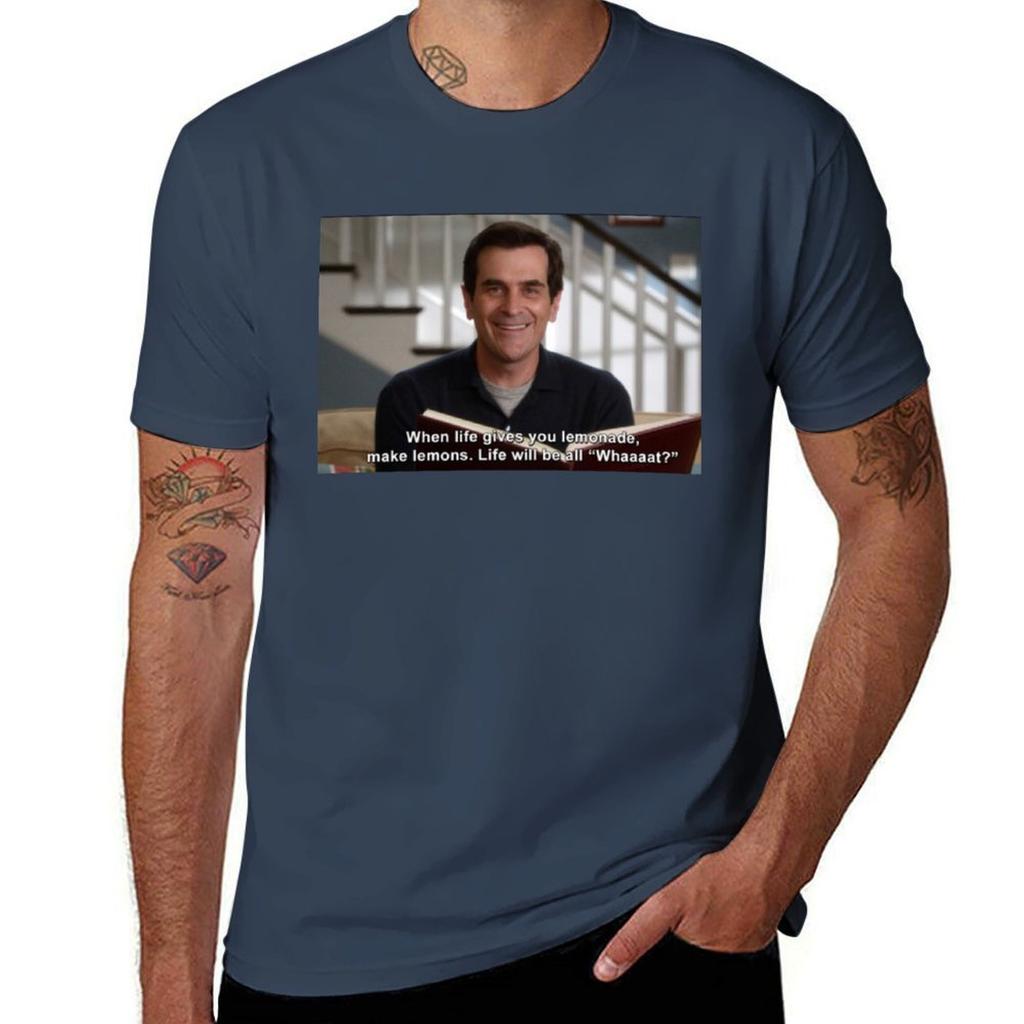 Phil Dunphy Modern Family Funny Quote Tshirt Retro Style Print Casual Top Tshirt