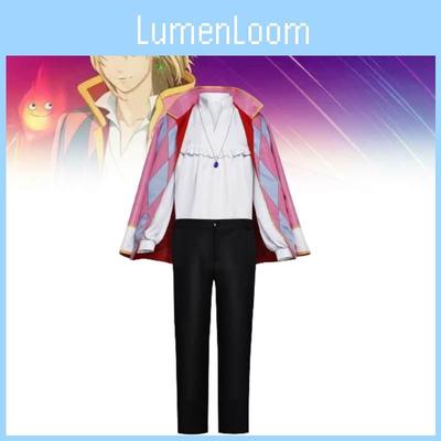 Authentiek Howl's Moving Castle Cosplay Kostuum Zachte Anime Karakter Outfit Voor Halloween
