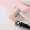 Chenxi Cartoon Cat Paw Multi-Color Ballpoint Pen for Students