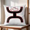 HHooey Brands Cushion Cover Natural Linen Organic Fabric DoubleSided Printing Couch Pillow Covers Home Decor
