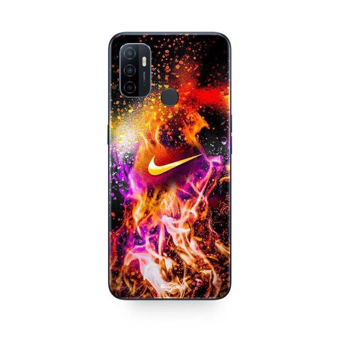 Coque de téléphone - MANIACASE - Oppo A32 - Silicone TPU - Peinture colorée - Souple noir