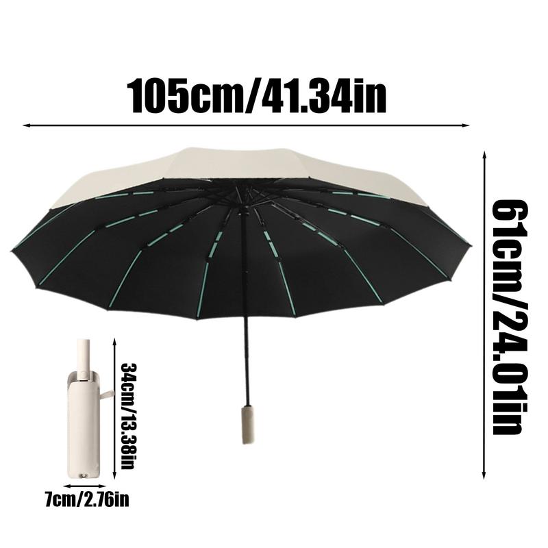 UV Blocking Umbrella Auto Open And Close Compact Umbrella UV Blocker Lightweight Umbrella Sun Blocking Rain Umbrella For Women