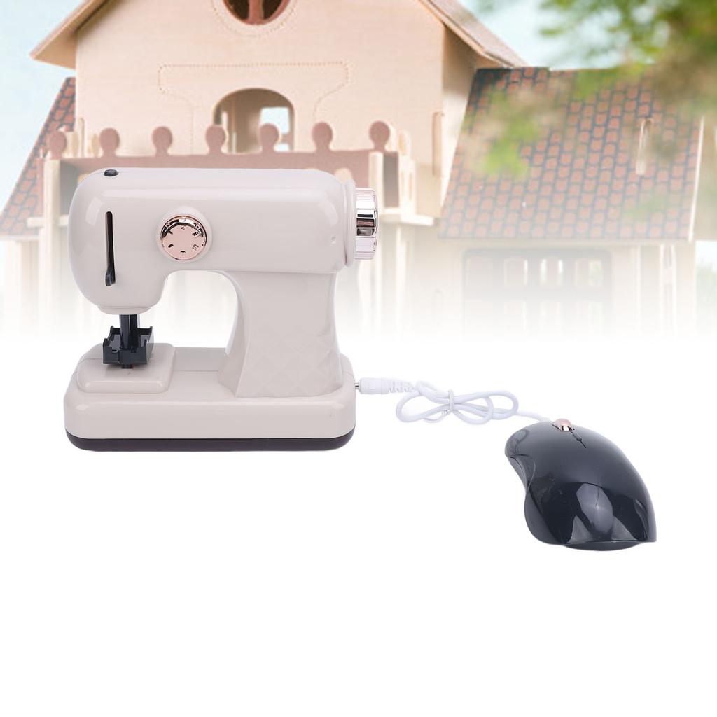 Sewing Machine Toy Set Educational Simulation Pretended Play Sewing Machine Toy for Children