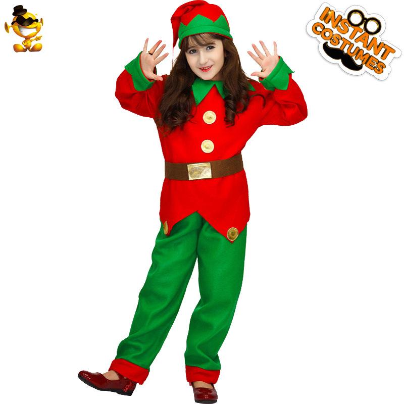 

Детские новогодние костюмы, костюмы для рождественской вечеринки, маскарадные сценические костюмы M (7-9 years old, 122-134CM)