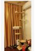 Solid Wood Cat Tree Condo: Space-Saving Capsule Villa for Large Cats with Toys