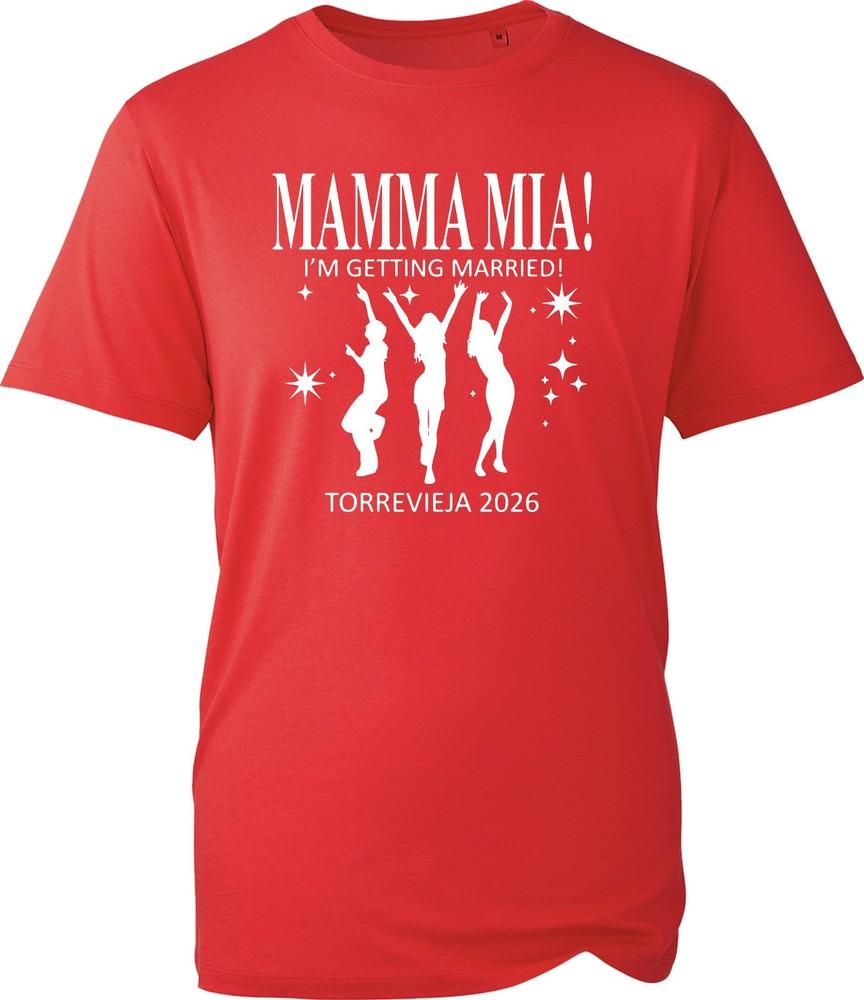 Mamma Mia T Shirt Im Getting Married Hen Party Top Torrevieja 2026 Bride Tee S