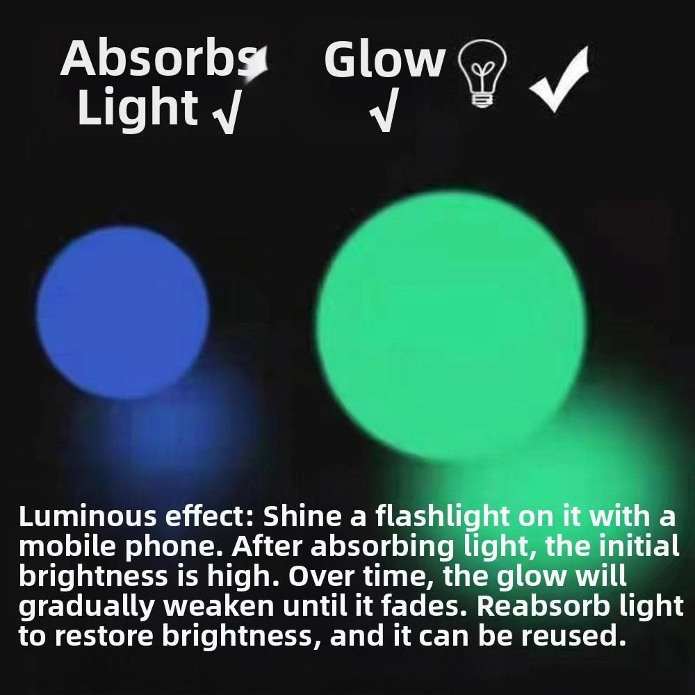 Punk Style Glow In Dark Ring Blue Pink Color Adjustable Ring New Luminous Ring for Jewelry Gifts