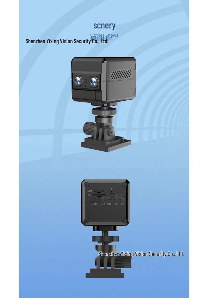 S12 Binocular Zoom HD Camera with WiFi & 4G for Dual-Use Surveillance