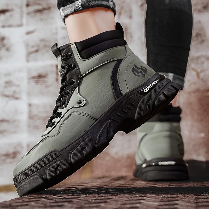 Fashion CYYTL Mens Boots Casual Shoes Cowboy Combat Tactical Winter Motorcycle Chelsea Ankle Leather Work Outdoor Hiking Designer Luxury