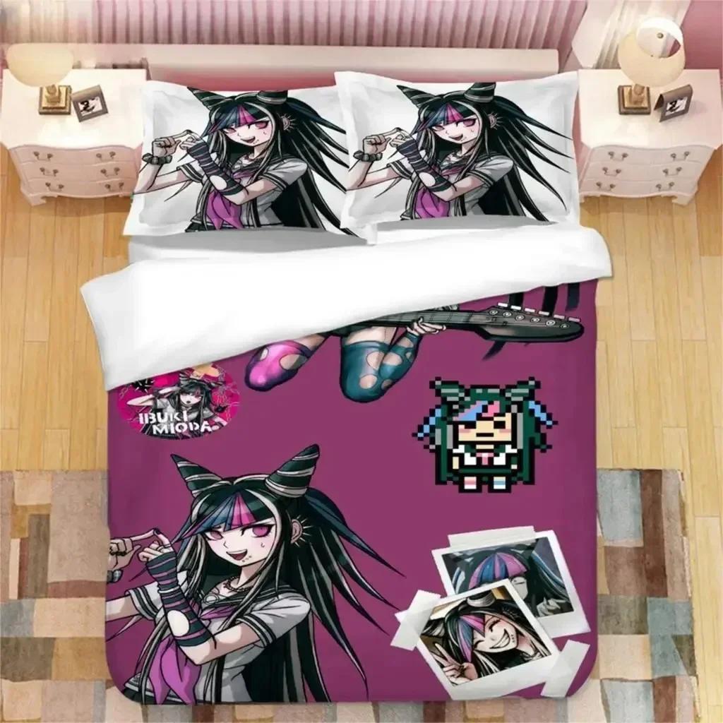 

Новий Модний Ігровий Аніме Hiyoko X Ibuki Комплект Постільної Білизни З Малюнком Наволочка Покривало На Ковдру М яке Розмір Queen King Постільна Білизна Для Дому 260x220