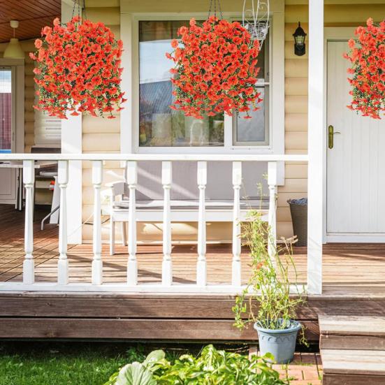 Simulierte Prunkwinde Exquisite Handwerkskunst Künstliche Blumen Lebendige Farbe Pflegeleicht Festliche Partydekoration