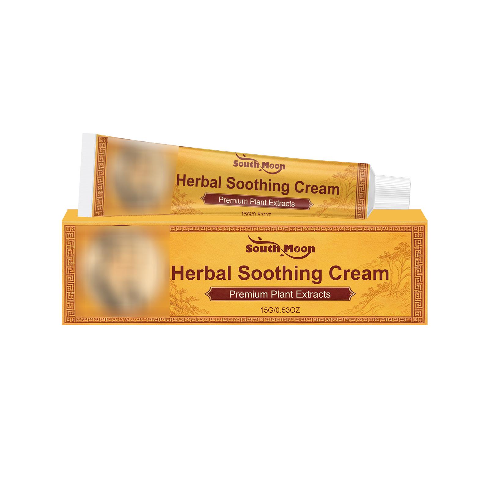 South Moon Herbal Soothing Body Cream: Gentle Moisturizer for Comfort and Softening.