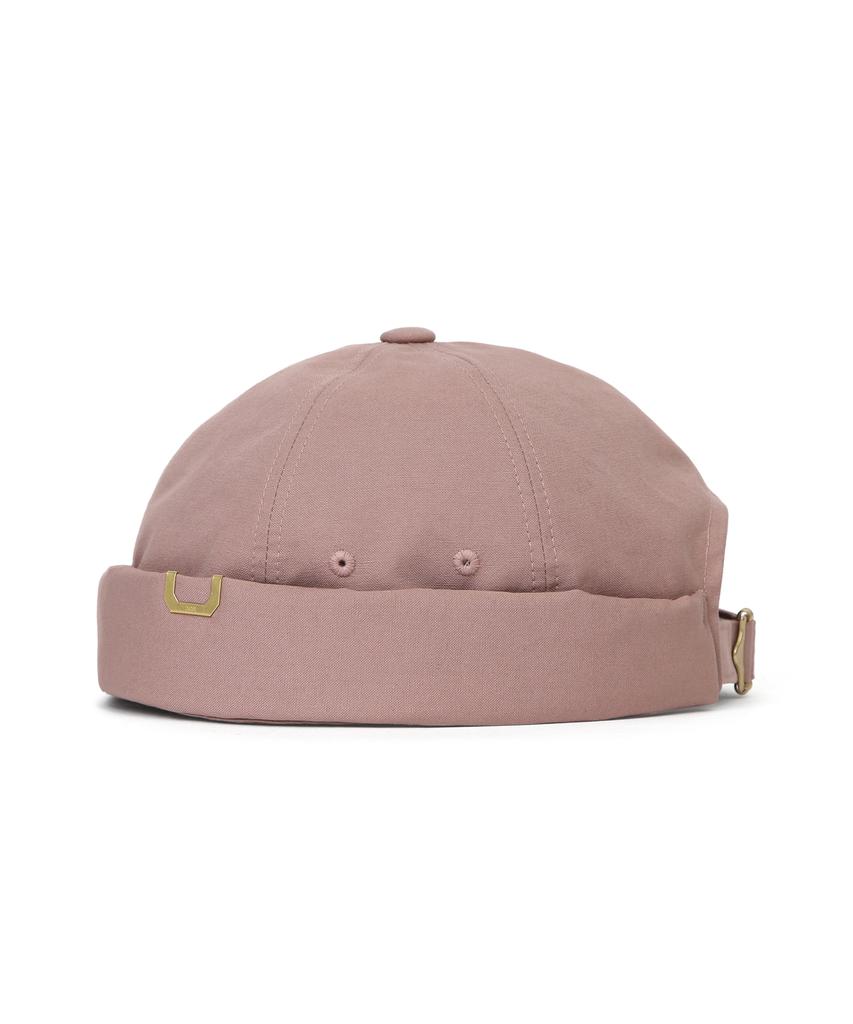 Eondeokeonteulolseutyudio Cotton Brimless Cap Half Moon / Seed Bio / Pink