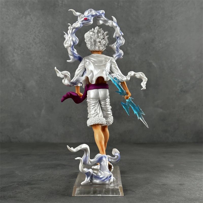 23cm One Piece Monkey D Luffy Gear 5 Action Figure PVC GK Statue Anime Collection Model Desktop Decorative Toy For Anime Fans