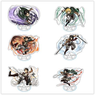 15cm Anime Attack on Titan Acryl Standaard Actiefiguur Speelgoed Cartoon Figuren Bureau Huisdecoratie