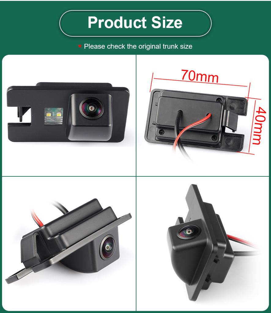 GreenYi AHD 1080P Vehicle Night Vision Plate Reverse Backup Camera For Great Wall Hover H3 H5 H6 2010-2013 Car Rear View Camera