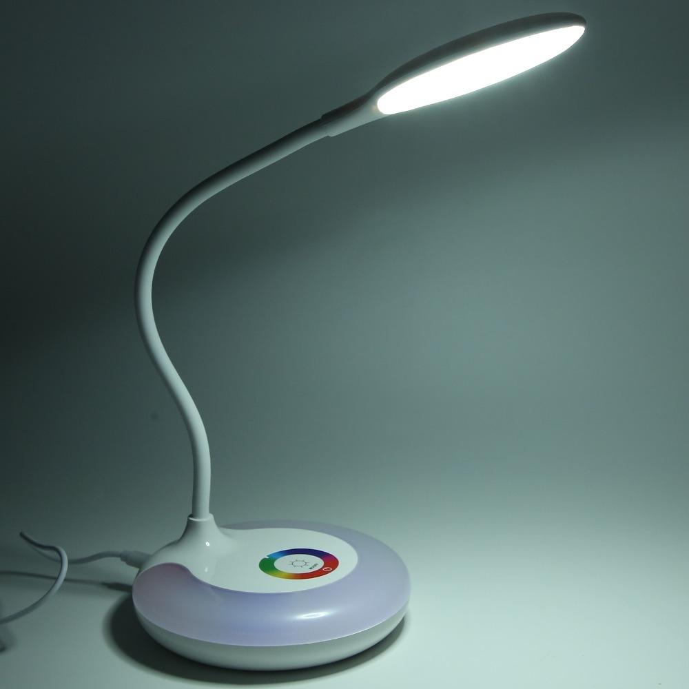 Soft Light Color Changing Lamp Dimmable Touch Control Night Light Ambient Light Desktop Lighting