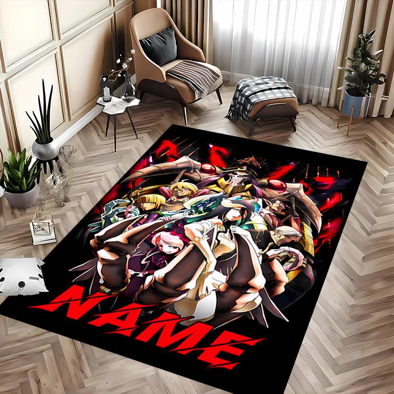 Custom personalization Overlord Area Rug - Perfect For Kitchen, Bathroom,Laundry Room Decor Large Size Available,Gift All Seasons