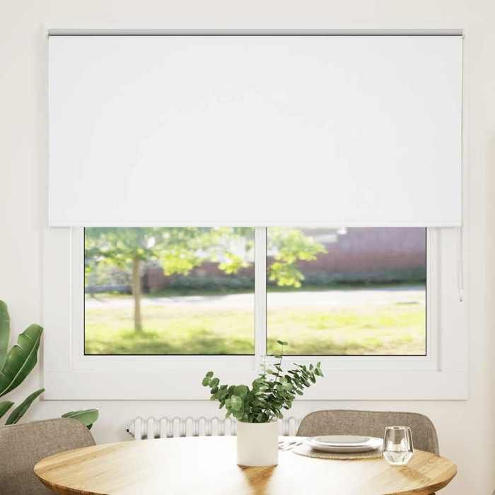 VidaXL Blackout Roller Blind Fabric Width 156.6 Cm Polyester, Day and Night Blind, Kitchen Blind, Blind 4011894