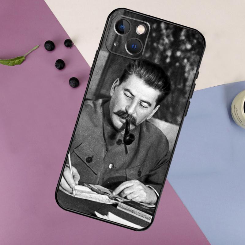 

Stalin Soviet Union Case For iPhone 16 15 14 13 12 11 Pro Max Mini X XR XS Max 7 8 Plus 2 Bumper Cases Cover iPhone X XS