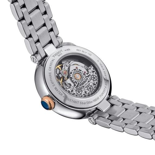 Tissot Bellissima Automatic Watch with Bracelet, White Dial, Officially Imported, Women's, T1262072201300