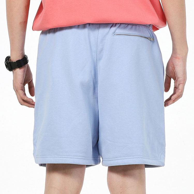 Jordan Essentials Logo Pattern Drawstring Sport Shorts Men Bottoms Blue DA9823-469