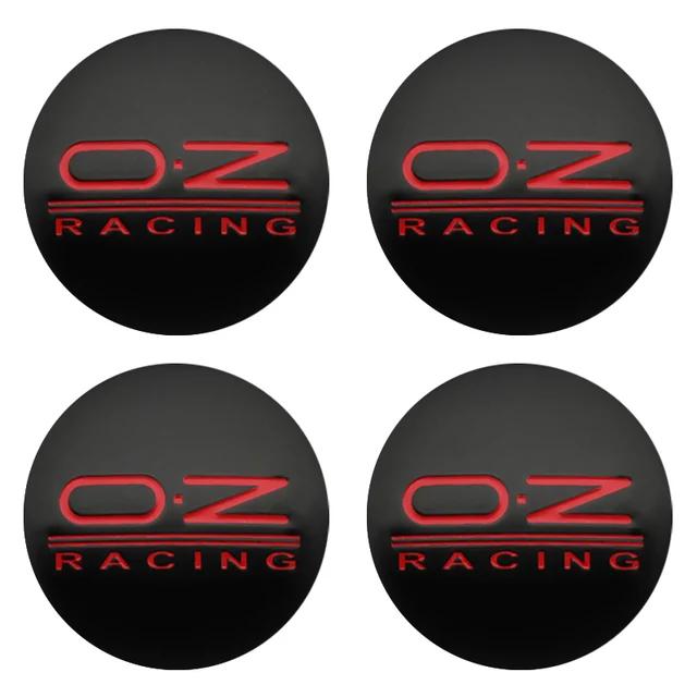 

4pcs 56mm Car Styling OZ Racing O.Z Logo Badge Emblem Car Wheel Center Hub Caps Stickers Decoration Decals Auto Accessories