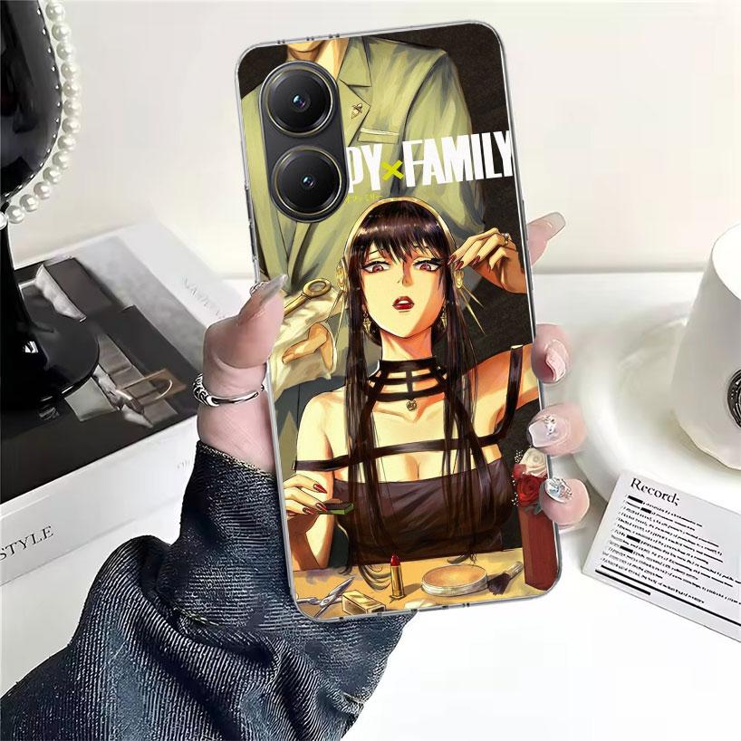 Anime S-Spy Family Anya Soft Phone Case For Xiaomi Redmi 15C 15 13C 13 Poco X5 X6 X7 F7 Ultra M7 12C 12 10 10C 9C 9A 9T 9 Fundas