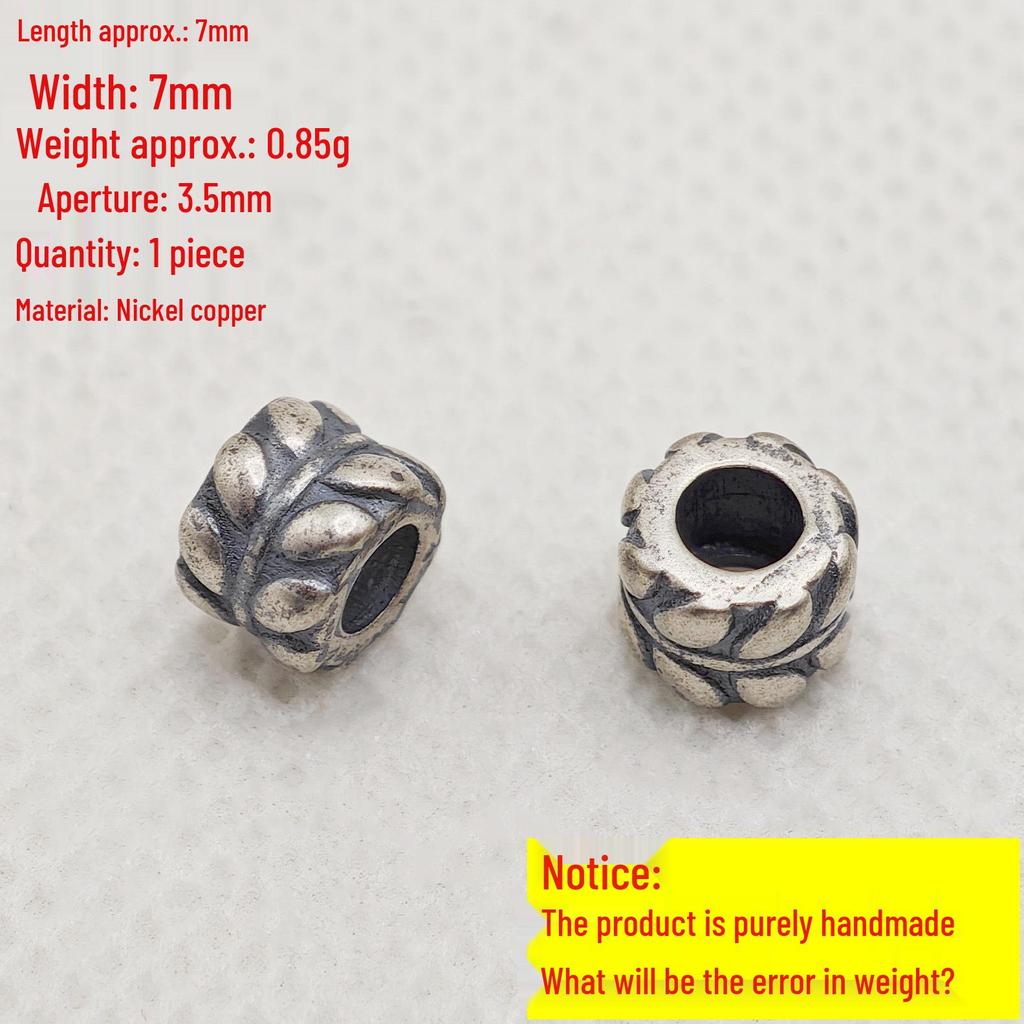 Legierung Sterlingsilber Blume Abstandshalter Perlen für DIY Schmuck Halskette, Armband oder Anhänger Zubehör